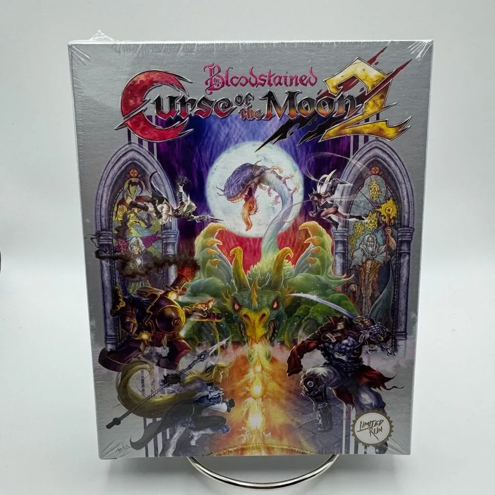 Bloodstained Curse of the Moon 2 Classic Edition (PS4) Brand New Sealed LRG #390